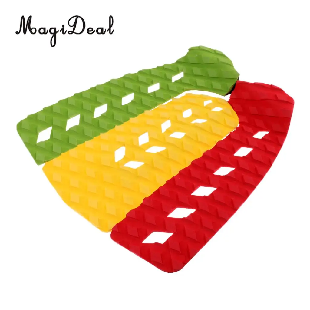 MagiDeal 5x Water-Resistant EVA Surfboard Traction Pad Tail Pad for Surfing Stand Up Paddleboard Shortboard 