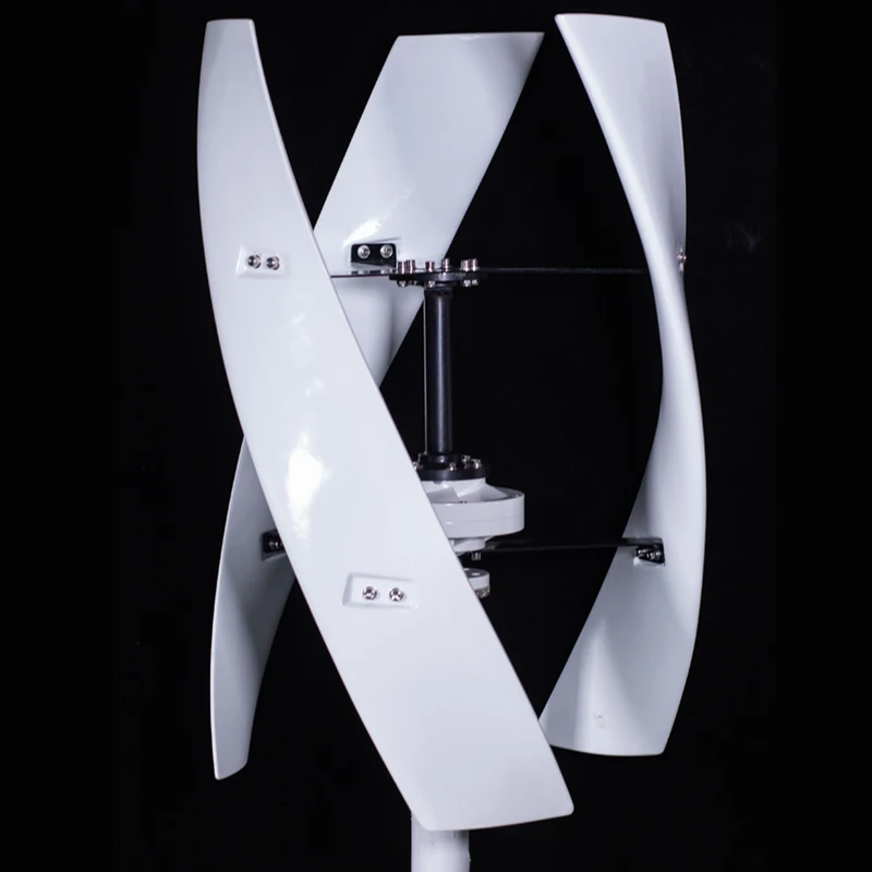 

CE Vertical Wind Turbine X-shaped wind energy power generator White 400w 24v with Free Controller