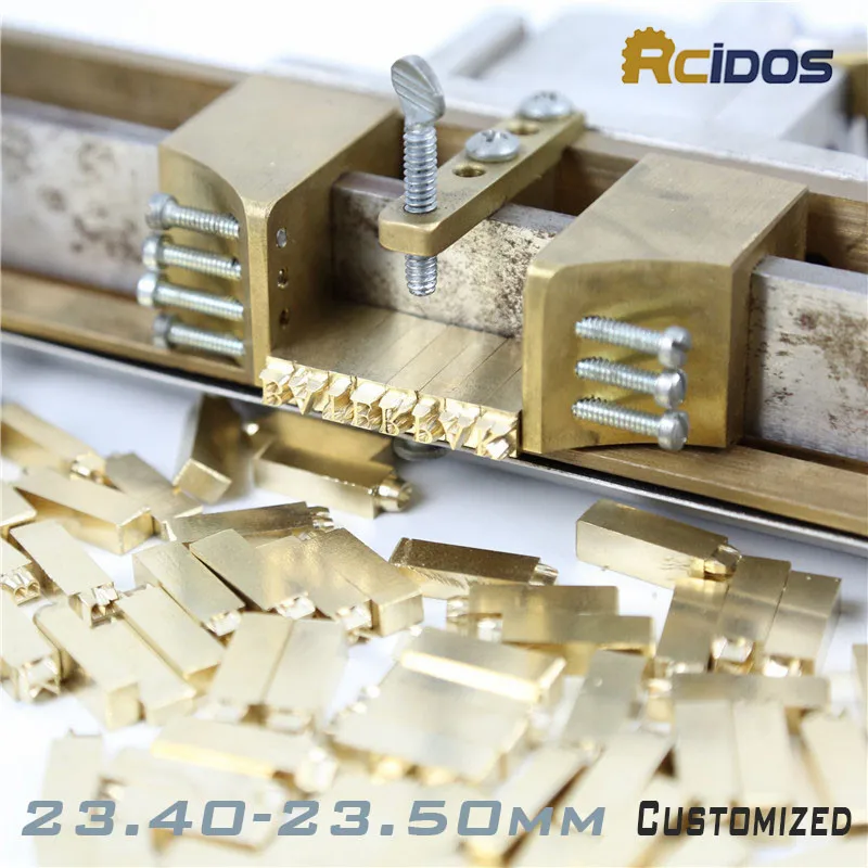 

RCIDOS 23.40-23.50mm CNC engraving flexible letters mold,hot foil stamping Die,number,alphabet,symbol customized,formal price