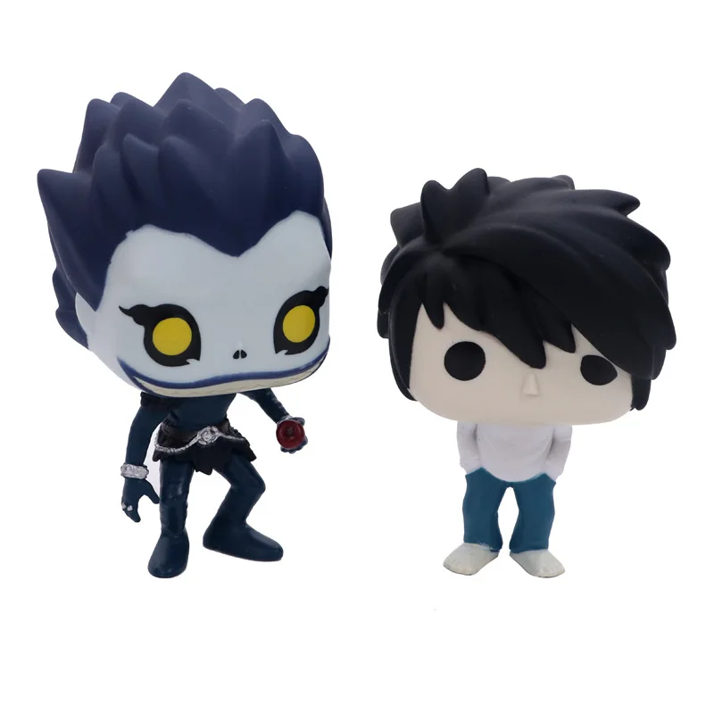 

Official Death Note RYUK Lawliet and (with cake) Action Figure Dolls Movie Collection Figures Model Toys For Gifts