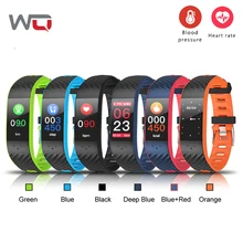 WQ P4 Цвет Экран умный Браслет крови Давление измерения монитор сердечного ритма Фитнес поддержка средства для отслеживания движения просматривать трек