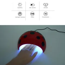 Manooby фототерапия USB машина 24 Вт лак для ногтей Клей лампа для высушивания мультфильм узор сухие ногти гель маникюр для всех ногтей гель