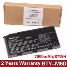 11.1V 7800mAh New BTY-M6D Laptop Battery for MSI GT60 GT70 GX780R GX680 GX780 GT780R GT660R GT663R GX660 GT680R GT783R 9CELLS