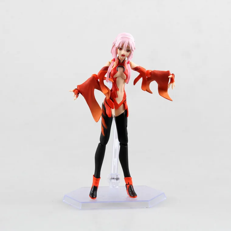 Аниме Guilty Crown Yuzuriha Inori Figma 143 ПВХ фигурка Коллекционная модель игрушки 15 см NS5|action