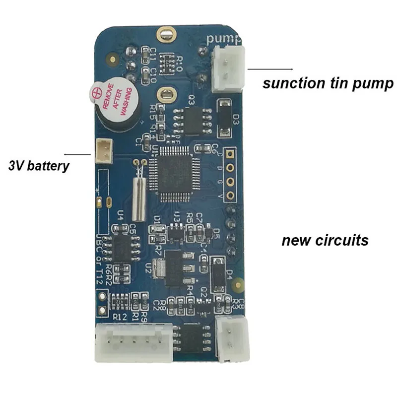 Сварочные инструменты STM32 V2.1S OLED паяльник станция T12 наконечники ручка сплава контроллер сварочные инструменты Sunction оловянный насос Электрический