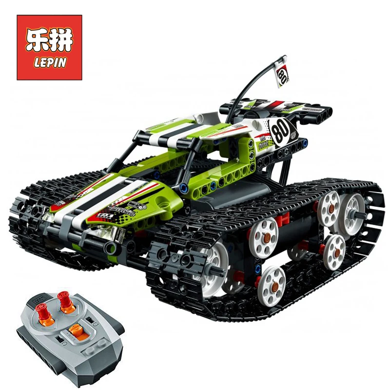 

Lepin 20033 397pcs Technic Series Remote control caterpillar vehicles Building Blocks Bricks Educational Toys LegoINGlys 42065