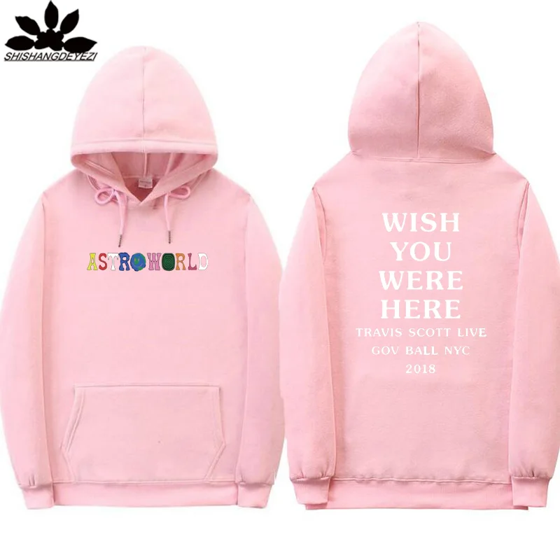 Travis Scott Astroworld Hoodie Sweatshirt Kpop Print Plus Size Pullover Harajuku Hip Hop Unisex Men Women Hooded Hoodies