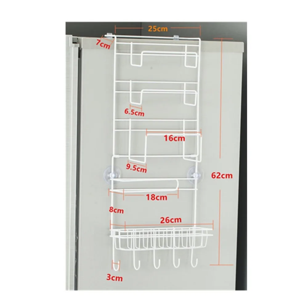 NEWKBO-Refrigerator-Multi-layer-Refrigerator-Side-Shelf-Holder-Multifunctional-Kitchen-Supplies-Organizer-Rack-With-Suction-Cups (3)