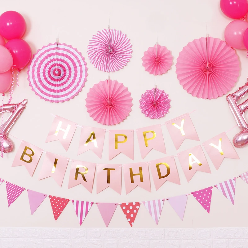 Adornos colgantes con forma de cola de Milano para niños, letras de decoración de fiesta de cumpleaños, banderas de cola de pez de cumpleaños|Decoraciones DIY de fiestas| - AliExpress