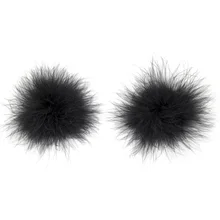 Сексуальная Женская Крышка для сосков флирт соска Чехлы для сосков Стикини наклейки плюшевая лента для сосков наклейка на груди для танцев на шесте