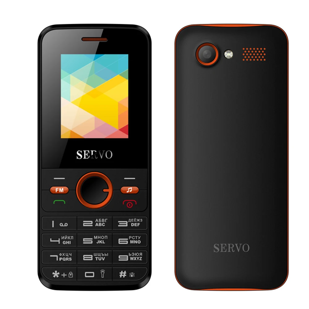 Оригинальный серво V8240 1 77 дюйма Dual SIM карты GPRS вибрации внешнее FM радио мобильный