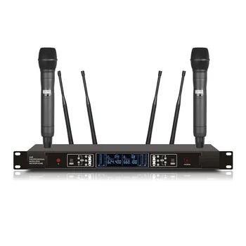 

Bolymic Professional karaoke Microphone wireless system True Diversity Stage Performance Microphone Digital Handheld Microphone