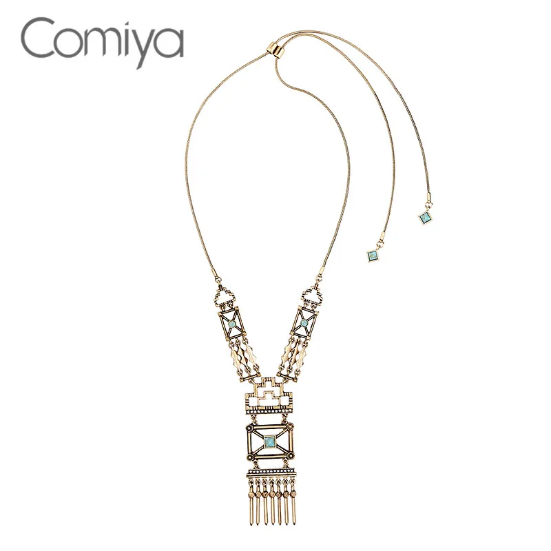 Comiya Statement Accessories Zinc Alloy Gold Color Long Necklaces For Women Indian Jewelry Fashion Necklace Aliexpress Aliexpress : image Comiya Statement Accessories Zinc Alloy Gold Color Long Necklaces For Women Indian Jewelry Fashion Necklace Aliexpress Aliexpress