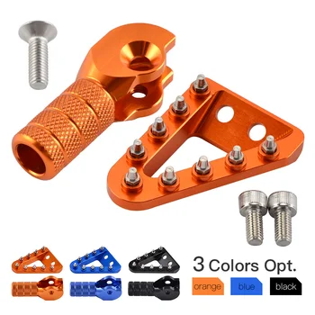 

NICECNC Brake Pedal Plate and Shift Lever Tip for KTM 250/350/450 Factory Editions 250-450 SXF/XCF SX/SXF/XC/XCF/EXC/EXCF/XCW/TP