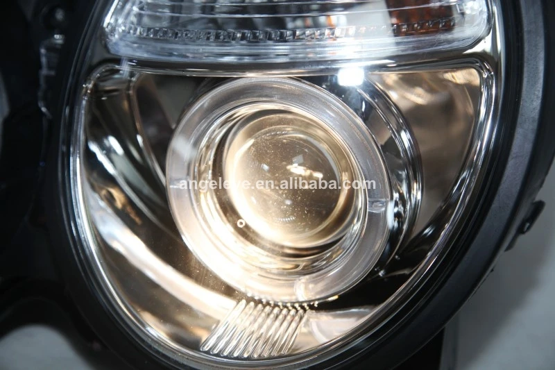 Для Mercedes-Benz W210 E200 E230 E240 E280 E320 налобный фонарь передний свет 1999-2001 год Chrome Корпус SN