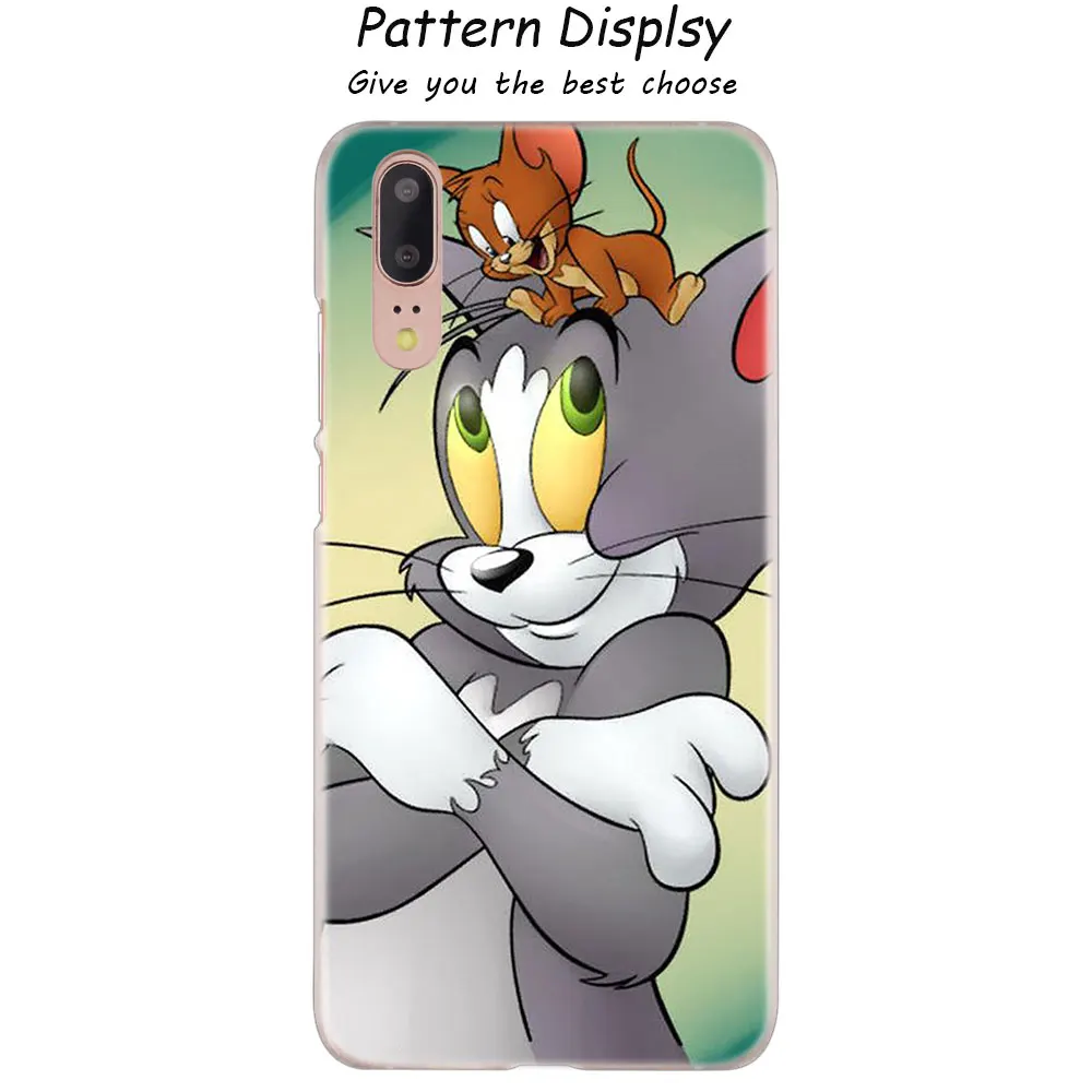 03 Модный жесткий чехол MLLSE Tom and Jerry для huawei P30 P20 P10 P9 P8 Lite P30 P20 Pro Mini P Smart - Цвет: 03