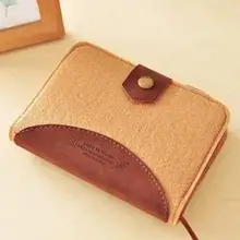 1 шт./лот, 150*110 мм, новинка, фетровая кожа, записная книжка, карманный ежедневник, записные книжки, канцелярские принадлежности, офисные школьные принадлежности