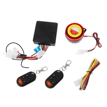 

QILEJVS Motorcycle Bike Alarm System Anti-theft Security Remote Engine Start Immobiliser dropshipping