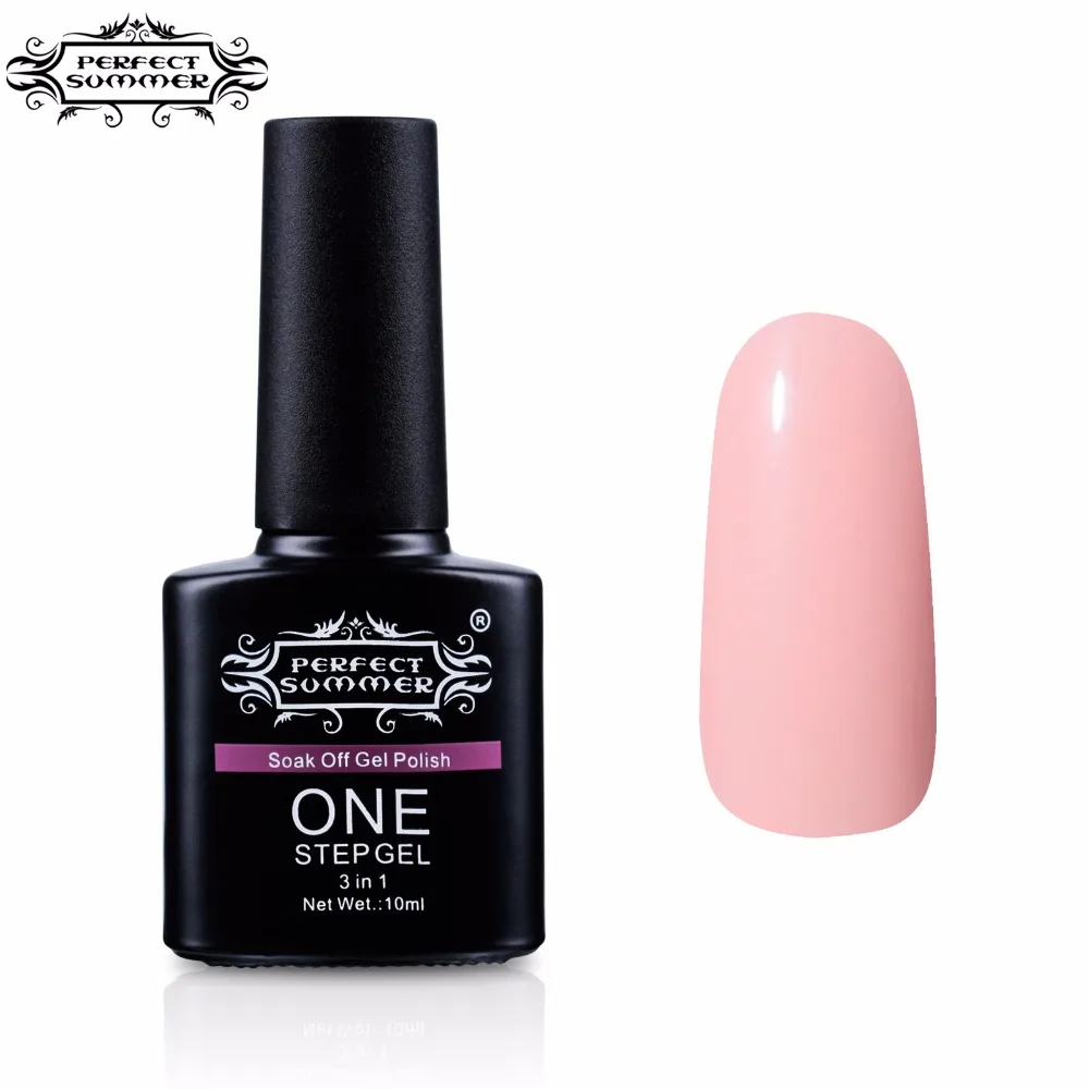 Perfect Summer Nail Gel Polish One Step 3 In 1 UV Gel Soak