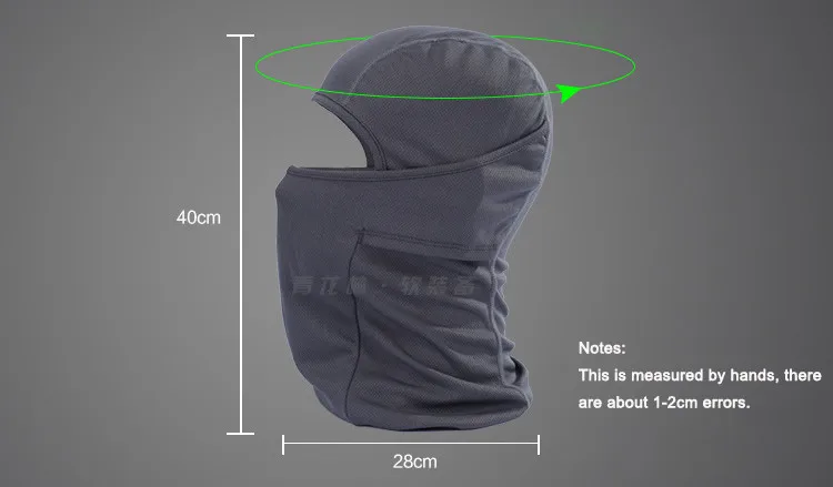 Outdoor Sports Motorcycle Balaclava Full Face Mask Bike Bicycle  Headgear Cycling Masks 1