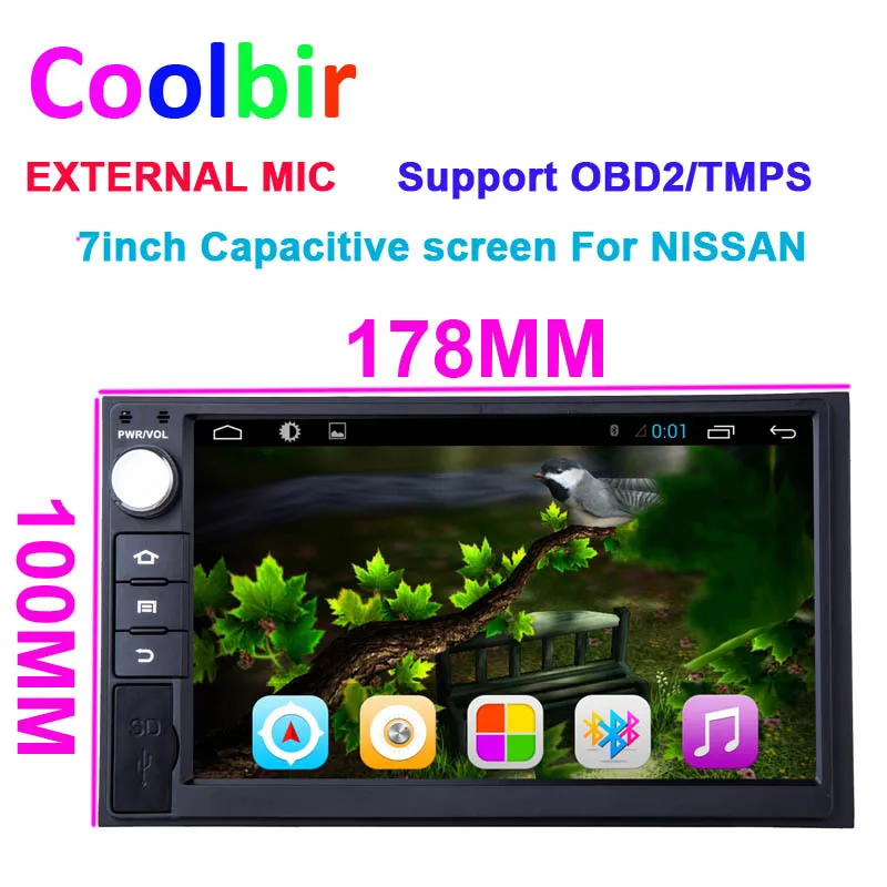 Универсальный DVD проигрыватель (башка) для Nissan Juke Qashqai Almera X-Trail Note на Android 4.4
