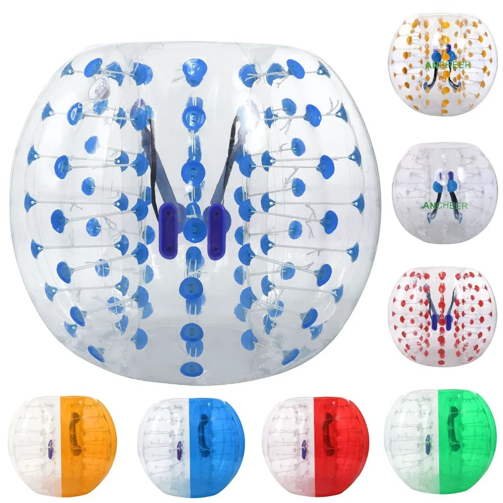 

Free Shipping 100%TPU Material 1.5m Inflatable Bubble Soccer Ball Inflatable Bumper Ball Inflatable Zorb Ball Bubble Football