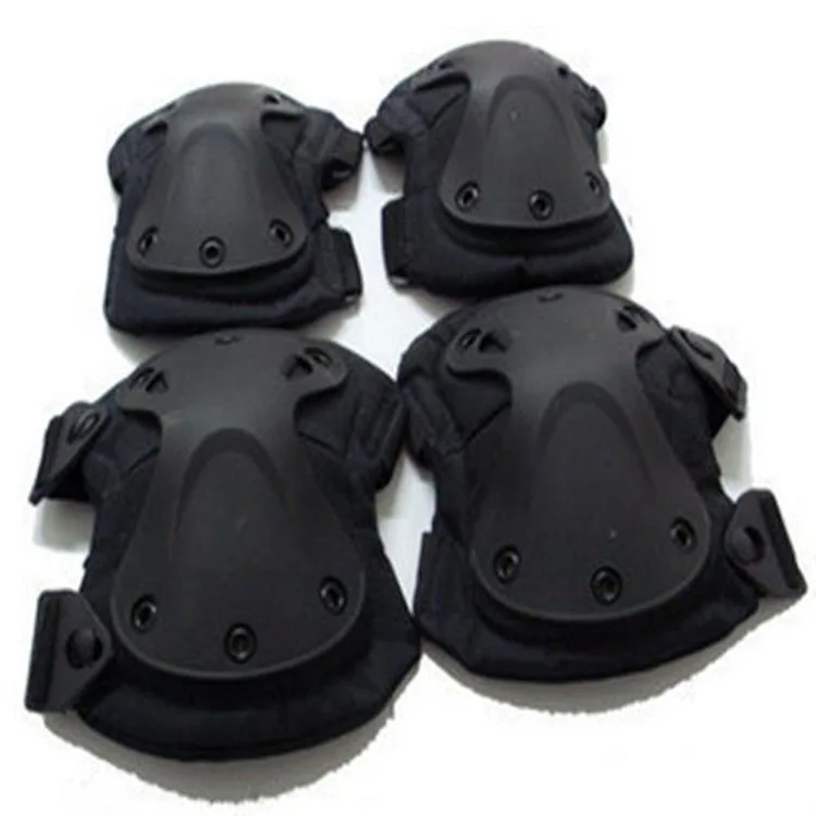 Army Military Tactical Knee Pads Black Enthusiasts Outdoor Combat Field