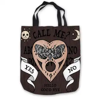 

Custom Canvas ouja_board_shirt_design (1) ToteBags Hand Bags Shopping Bag Casual Beach HandBags Foldable 180911-04-50