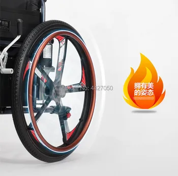 

discapacidad electric wheelchair with High Power|brush motor|manual/electric