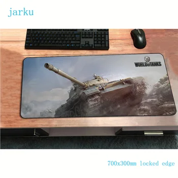 

world of tanks mouse pad 700x300x2mm gaming mousepad Fashion office notbook desk mat Halloween Gift padmouse games pc gamer mats
