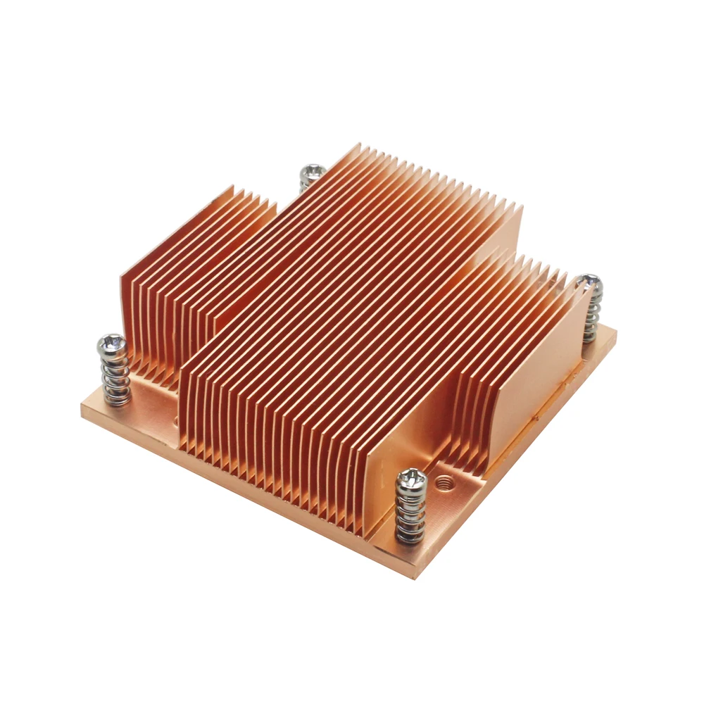 Dissipador de Calor de Cobre para Intel Móvel de Refrigeração do Computador Servidor Cooler Core 989 I7-600 I5-500 I5-400 I3-300 Processador Cpu Pga988 - Imagem 4