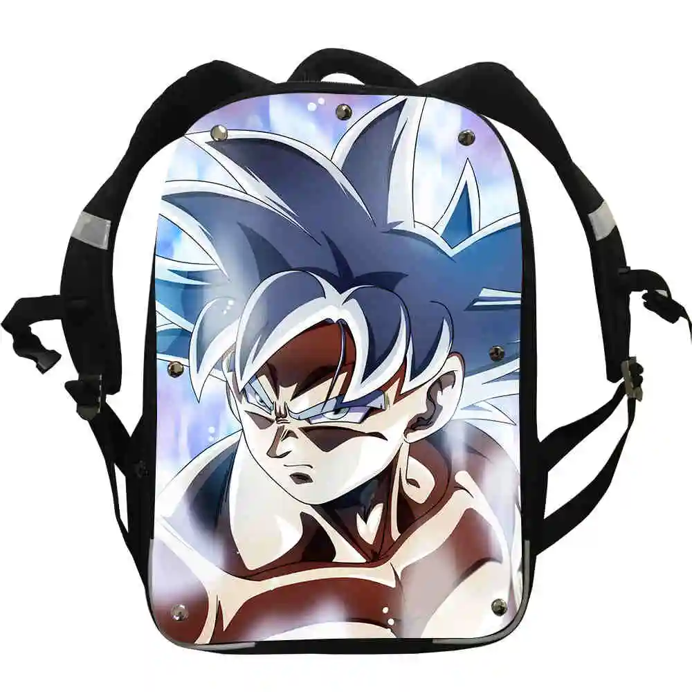 Рюкзак с драконом и шариком, ультра-Instinct Son Goku Super Saiyan, аниме, повседневные школьные сумки для маленьких мальчиков и девочек, подростков, Mochila, подарочная сумка - Цвет: C
