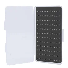 1 шт. коробка для ловли нахлыстом супер тонкий с треугольником пенопласт прозрачная коробка рыболовных крючков ящик для рыболовных крючков снасти инструмент