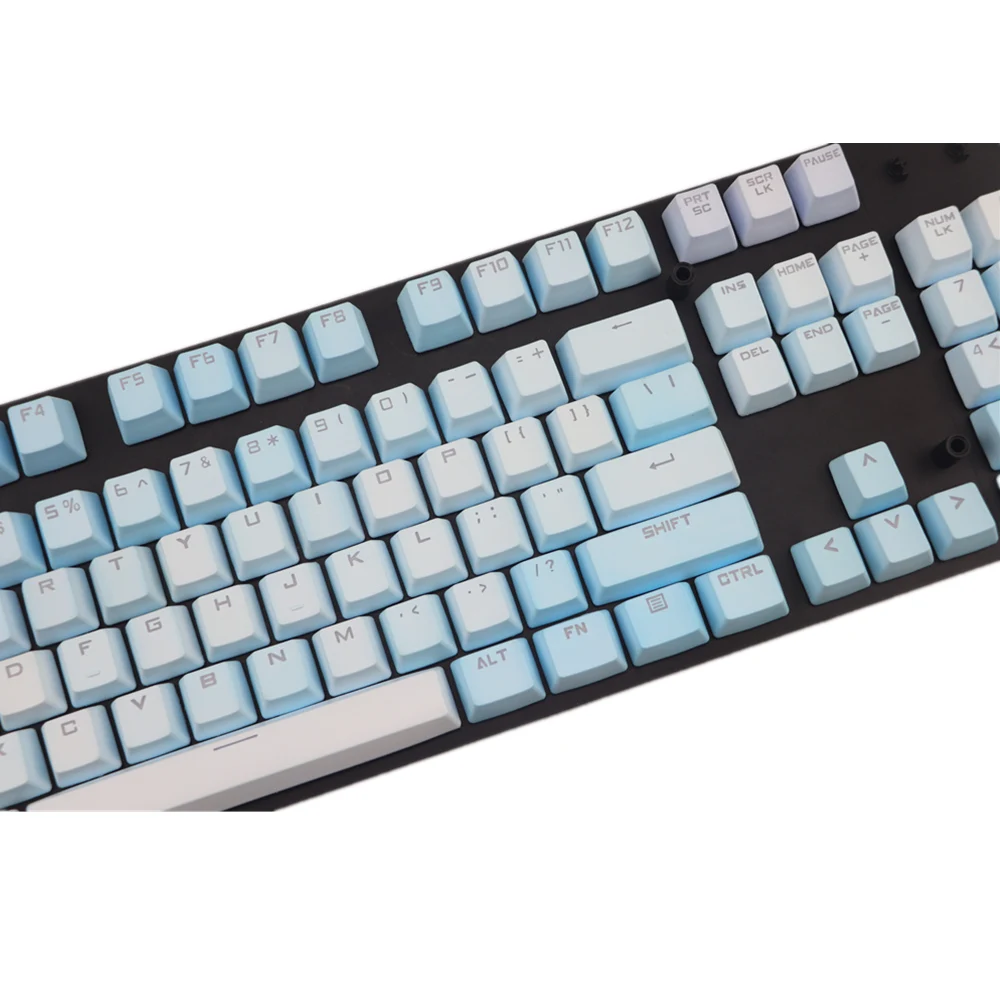 Радуга с подсветкой keycap pbt Cherry MX колпачки для механической keyboard104 ключ OEM профиль