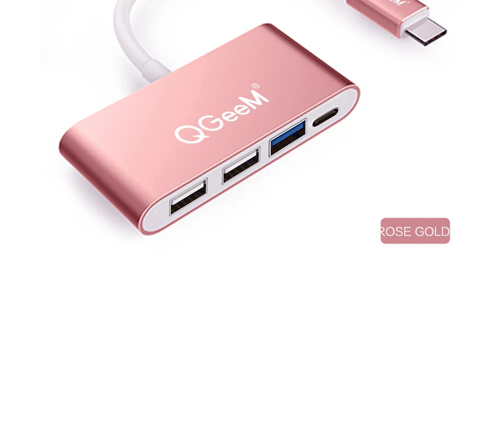 Usb c к USB 3,0 концентратор OTG кабель адаптер Многофункциональный USB-C концентратор с тип-c для Macbook Pro Для imac 5 Гбит/с