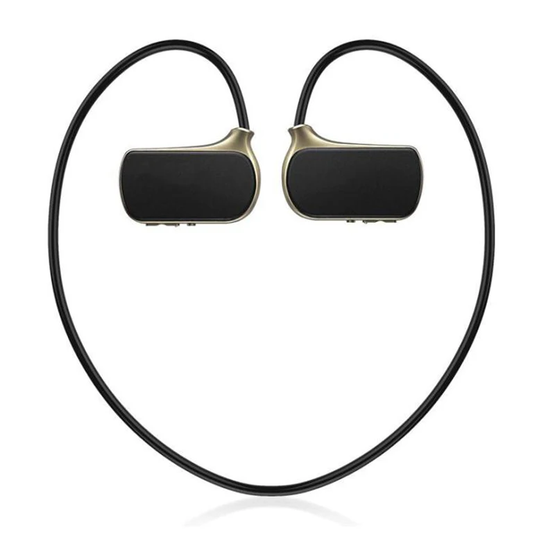 Беспроводной Bluetooth W273 наушников Настоящее 8 GB Спорт MP3 плеер стерео гарнитура walkman