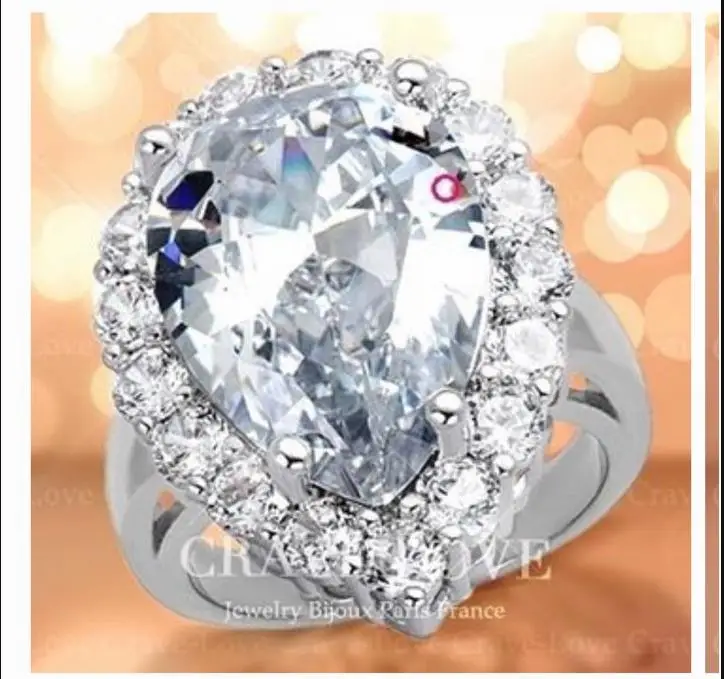 

Custom Jewelry of 5cts with K18 white gold