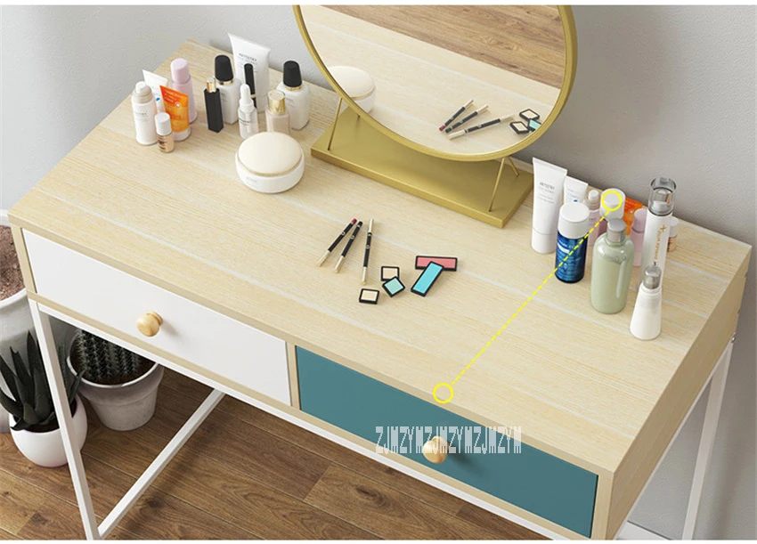 B2531/B2532 креативный стол для макияжа с ящиком, мебель для спальни, ручная доска, стальной каркас, современный простой туалетный столик
