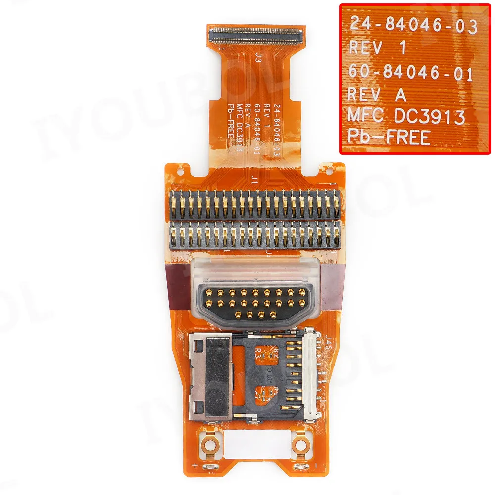 

10pcs Symbol MC9090-G MC9090-K Flex Cable for Keypad Battery SD Card (24-84046-02)