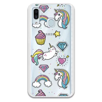 

Stand case Unicorn Cupcake WP004 costume drawing for Samsung Galaxy A30