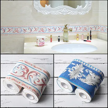

Super thick self-adhesive waist line sticker wallpaper tile corner skirting kitchen restaurant living room bathroom waterproof