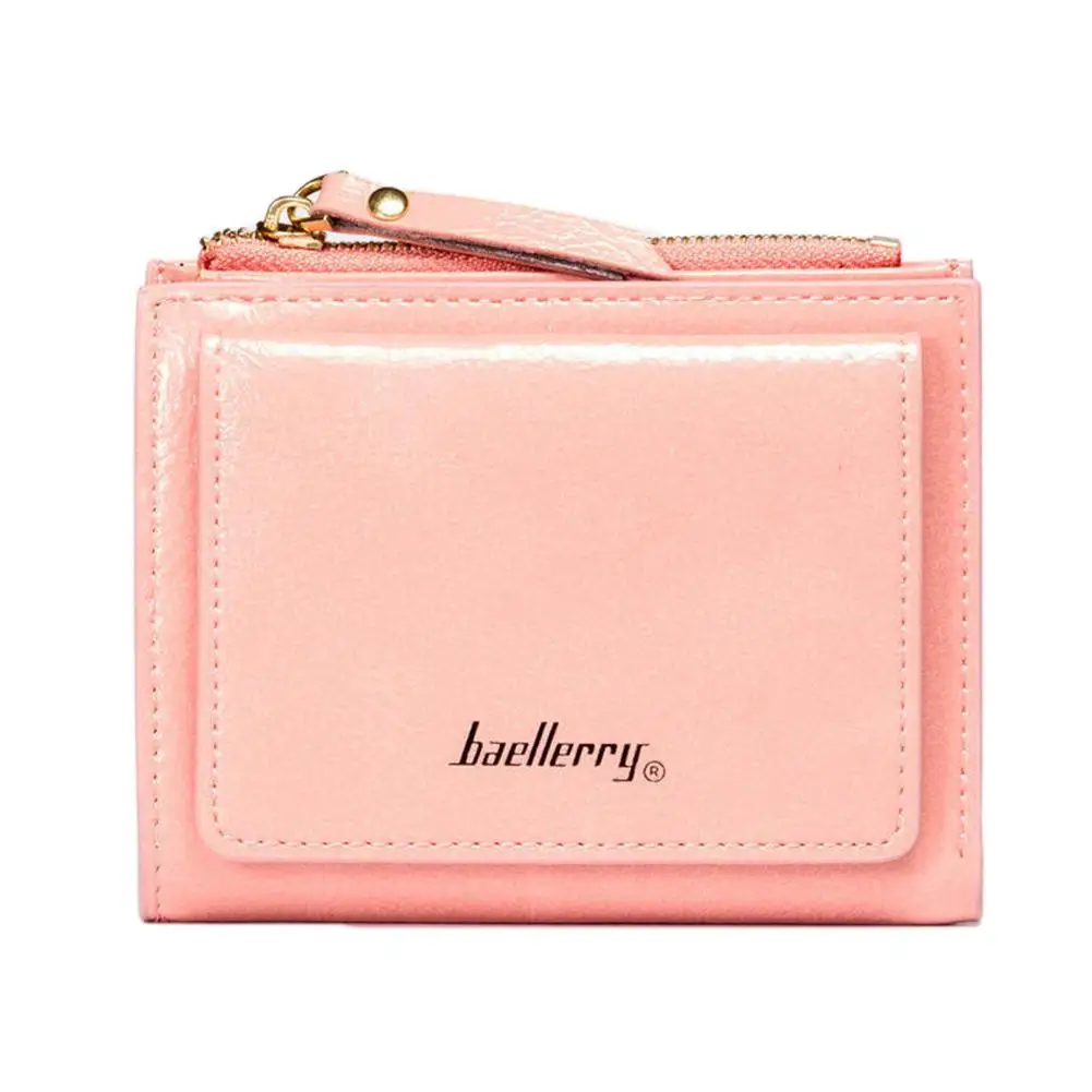 

Baellerry Women's Wallet High Quality PU Purse Card Holder Fashionable Bifold Zipper Coins Purse