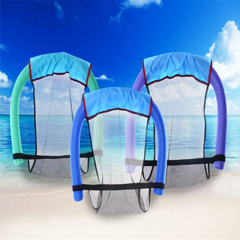 Portable Swimming Floating Chair Water Floating Pool Chair Seat Bed