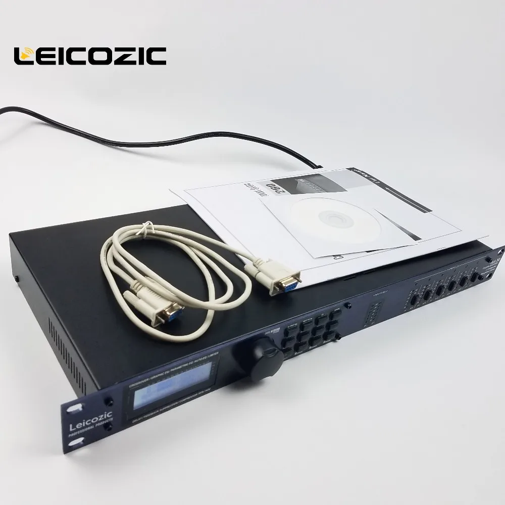 Leicozic драйвер PA pa260 стойка 3in6out профессиональный аудио процессор громкоговоритель