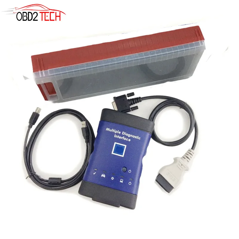

Latest version FOR GM MDI Vauxhall / FOR Opel MDI (Tech 3)OEM Level Diagnostics no software MDI Scanner with Plastic Box