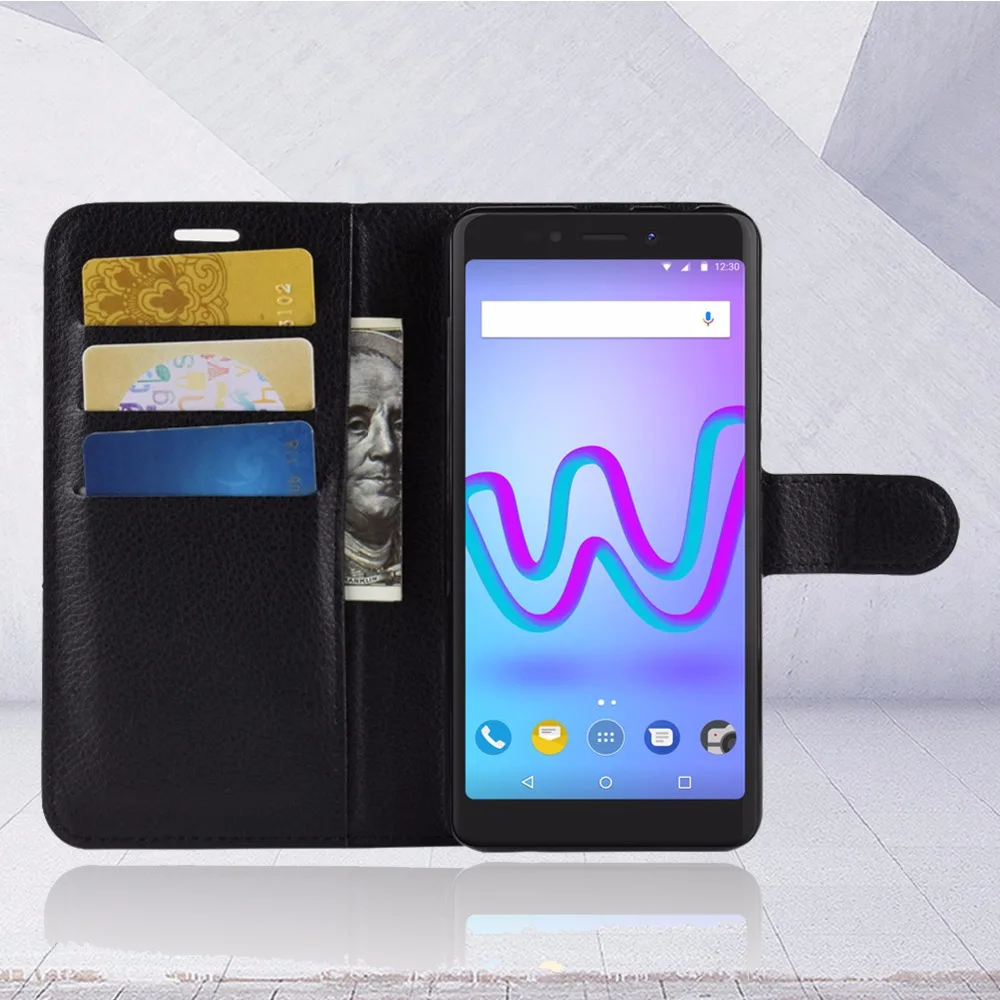

Jerry3 Case For Wiko Jerry 3 Hight Quality Wallet PU Leather Back Cover Phone Cases Wiko Jerry3 Case Flip Protective Shell Bag