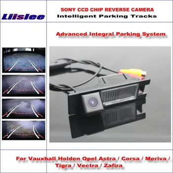 

Liislee Dynamic Guidance Rear Camera For Vauxhall Holden Opel Astra Corsa Meriva Tigra 580 TV Lines Parking Intelligentized