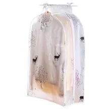 1 шт. Прозрачная крышка Ткань сумки Струящееся платье одежда Пылезащитный Чехол протектор пыле сумка для хранения одежды