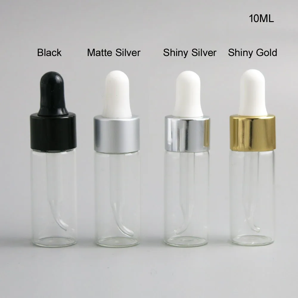 Free shipping, 50sets/LOT 10ml Empty Glass Essential Oil Dropper Bottle,10ml Glass Dropper Vials, 15ml is available