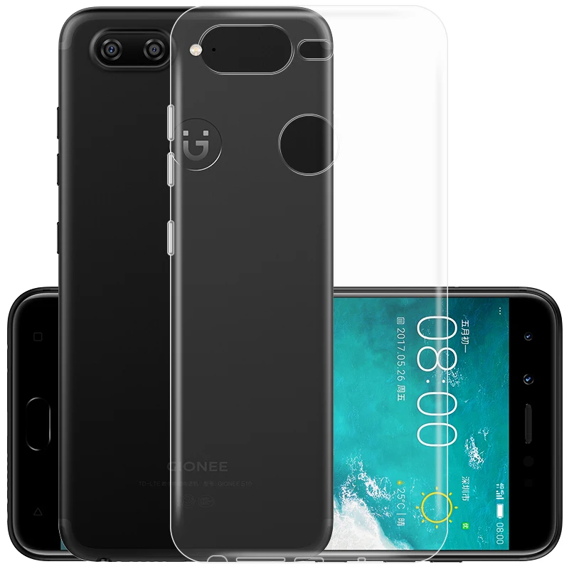Для Gionee M7 M6 M6Plus чехол ультра тонкий прозрачный мягкий TPU силиконовый защитный для